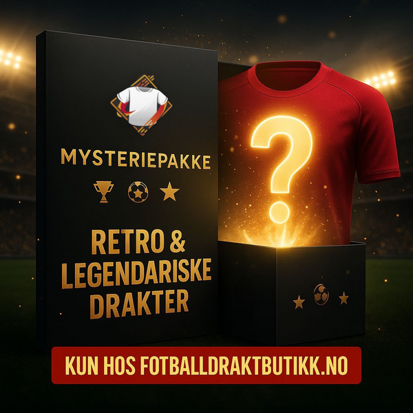Mysteriepakke: Få en overraskende fotballdrakt! Legendariske og Nye Drakter!